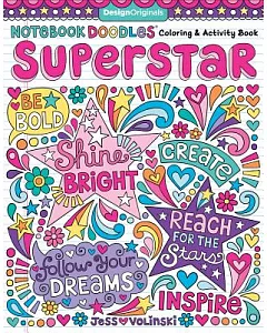 Notebook Doodles Superstar: Coloring & Activity Book