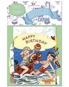 Party Time Birthday Card Packet