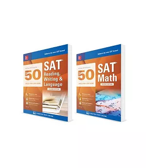 McGraw-Hill Education Top 50 SAT Skills Savings Bundle