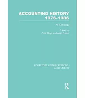 Accounting History 1976-1986: An Anthology