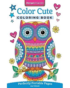 Color Cute Coloring Book: Perfectly Portable Pages