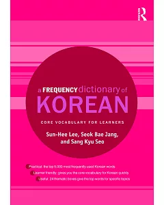 A Frequency Dictionary of Korean: Core Vocabulary for Learners