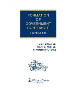 Formation of Government Contracts: With Tables