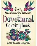 Daily Wisdom for Women Devotional Coloring Book: Color Yourself Inspired