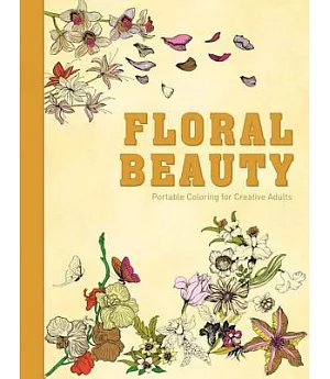 Floral Beauty: Portable Coloring for Creative Adults