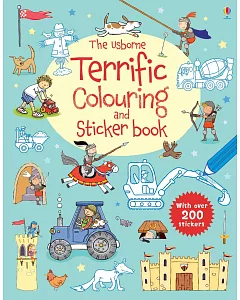 The Usborne Terrific Colouring and Sticker Book (First Colouring Books)