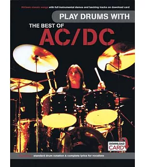 Play Drums With the Best of Ac/Dc: With Downloadable Audio