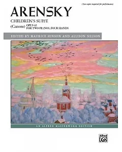 Children’s Suite (Canons): Op. 65: For Two Pianos, Four Hands