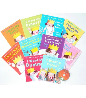 東尼‧羅斯《小公主養成計劃》套書 (10冊合售+1片CD) Little Princess 10 Books Pack + Audio CD