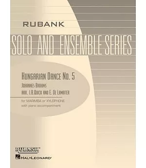 Hungarian Dance No. 5: Xylophone/Marimba Solo With Piano - Grade 3