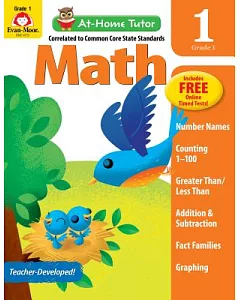 At Home Tutor Math, Grade 1