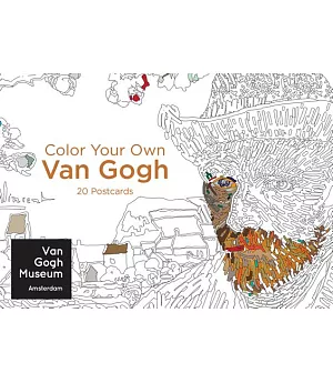 Color Your Own Van Gogh: 20 Postcards
