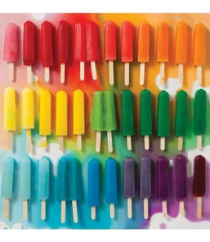 Rainbow Popsicles Puzzle: 500 Pieces