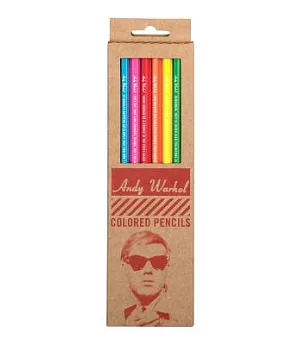 Andy Warhol Colored Pencils