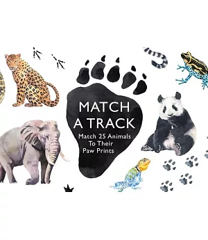 Match a Track: Match 25 Animals to Their Paw Prints