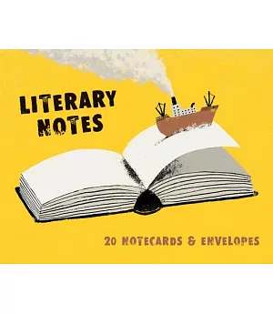 Literary Notes: 20 Notecards & Envelopes