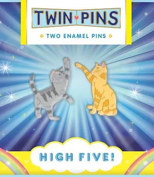 Pin Pals High Five!: 2 Enamel Pins