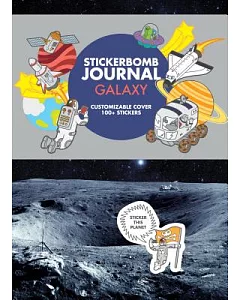 Galaxy Stickerbomb Journal