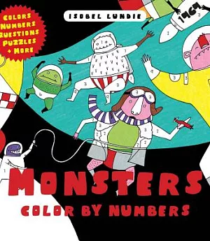 Monsters Color by Numbers