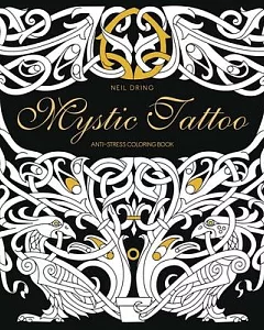 Mystic Tattoo: Anti-stress Coloring Book