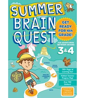 Summer Brain Quest For Adventurers Between Grades 3 & 4