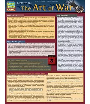 Business 101: The Art of War