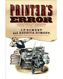 Printer’s Error: Irreverent Stories from Book History