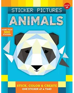Animals: Stick, Color & Create One Sticker at a Time!