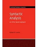 Syntactic Analysis: An HPSG-Based Approach