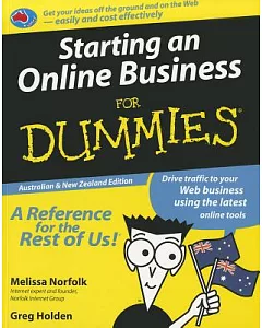 Starting an Online Business for Dummies: Australian & New Zealand Edition