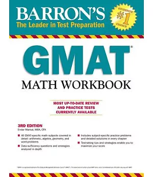 Barron’s GMAT Math