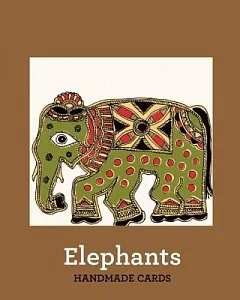 Elephants: Handmade Cards with Envelopes