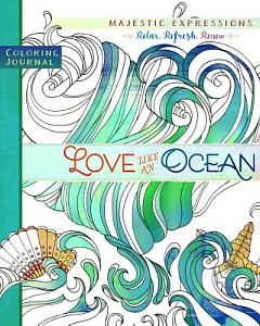 Love Like an Ocean Coloring Journal