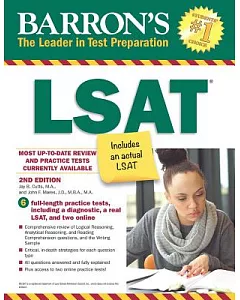 Barron’s LSAT: Law School Admission Test