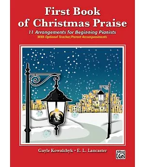 First Book of Christmas Praise: 11 Arrangements for Beginning Pianists