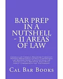 Bar Prep in a Nutshell: 11 Areas of Law