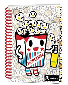 tokidoki Popcorn Notebook