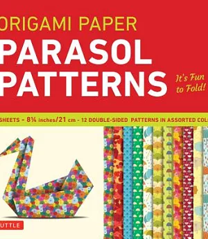 Origami Paper Parasol Patterns: 48 Sheets