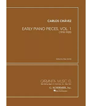 Early Piano Pieces 1918-1925: Piano Solo