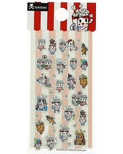 tokidoki Popcorn Stickers