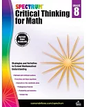 Spectrum Critical Thinking for Math, Grade 8