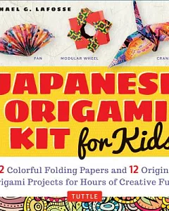 Japanese Origami Kit for Kids: 92 Colorful Folding Papers and 12 Original Origami Projects for Hours of Creative Fun!