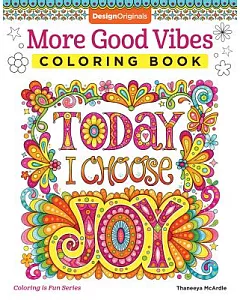 More Good Vibes Coloring Book