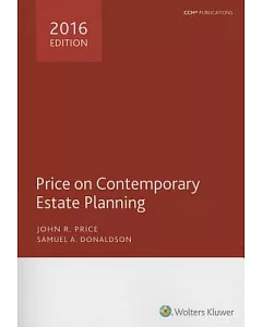 Price on Contemporary Estate Planning 2016