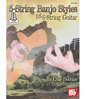 5-String Banjo Styles for 6-String Guitar