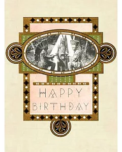 Birthday Greeting Cards: Greeting: Happy Birthday - Blank Inside, Package of 6