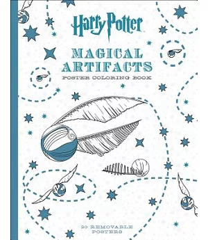 Harry Potter Magical Artifacts Poster Coloring Book