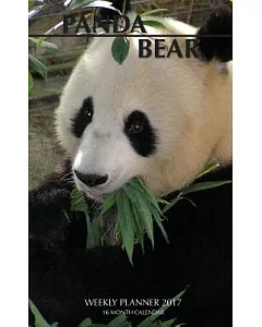 Panda Bear 2017 Weekly Planner