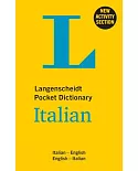 Langenscheidt Pocket Dictionary Italian: Italian-English / English-Italian