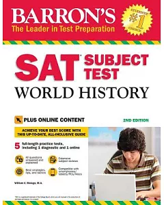 Barron’s Sat Subject Test World History: With Bonus Online Tests